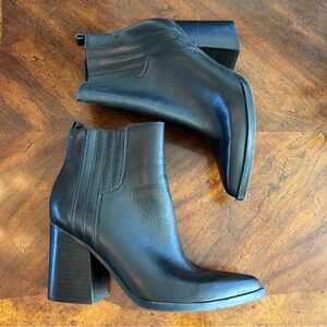 Marc Fischer Leather Ankle Booties